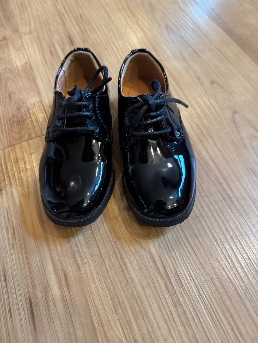Tip Top Kids Black Patent Dress Shoes